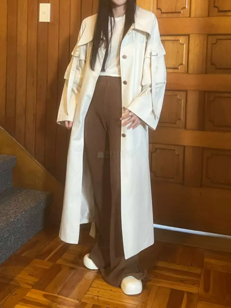 Arr - Korean Women Fashion - #thelittlethings - Pocket Coat - 7