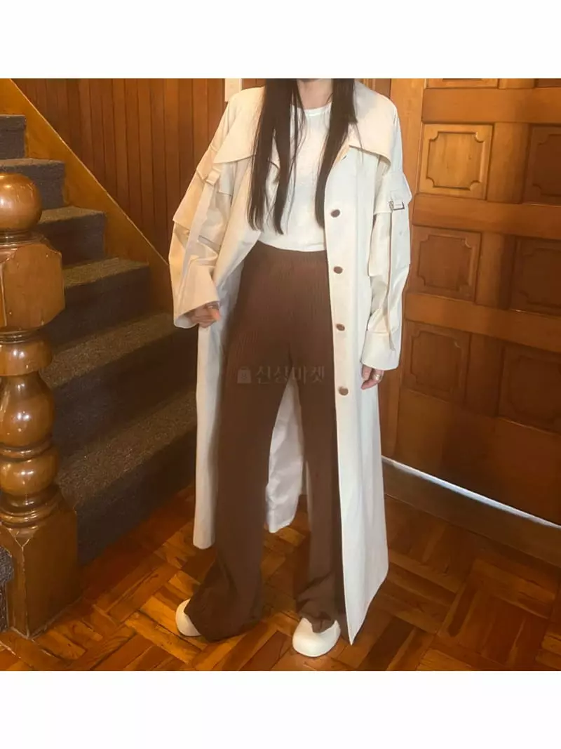 Arr - Korean Women Fashion - #thelittlethings - Slit Rib Pants - 5