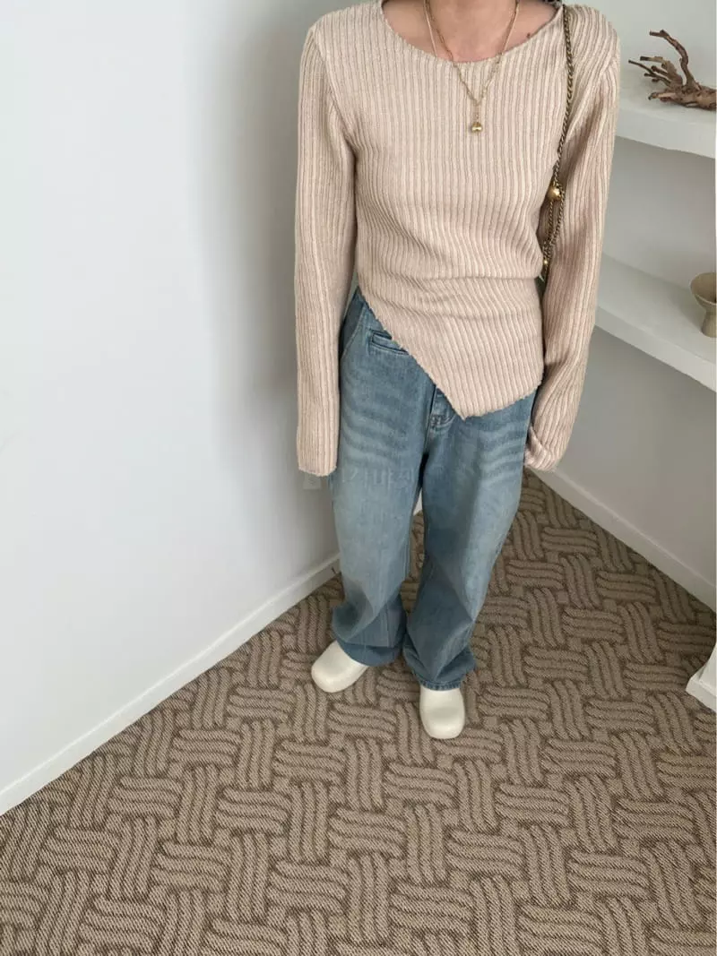 Arr - Korean Women Fashion - #thelittlethings - Maddle Knit Tee - 9