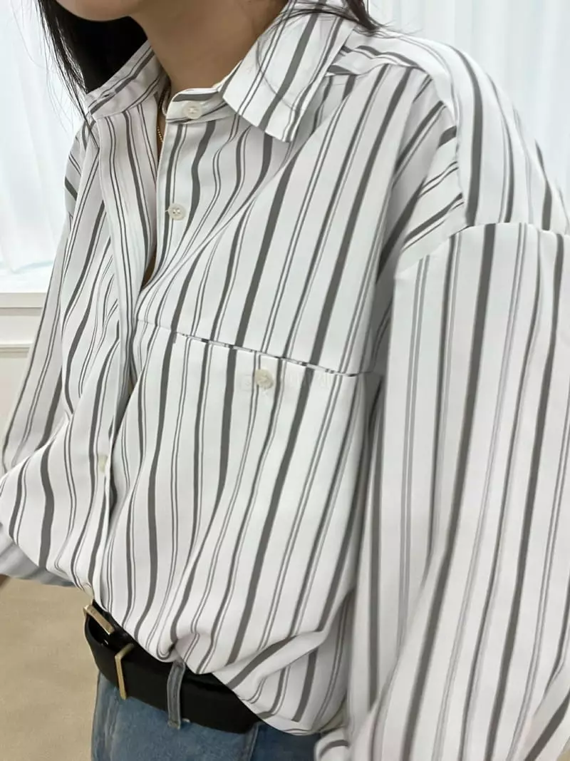 Arr - Korean Women Fashion - #thelittlethings - Royde Shirt - 5