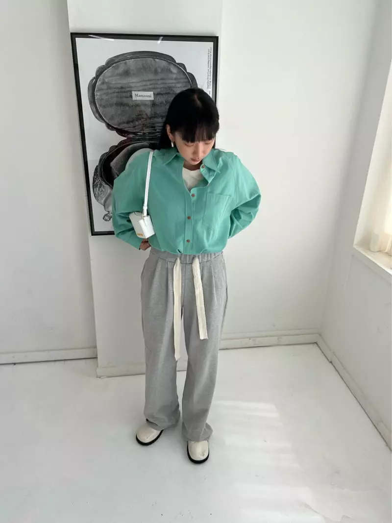 Arr - Korean Women Fashion - #vintagekidsstyle - Ointuck Pants - 6