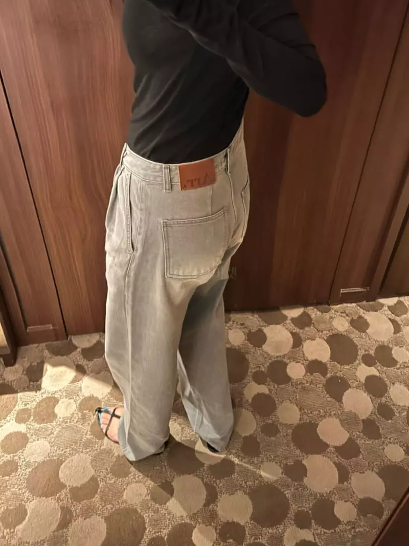 Arr - Korean Women Fashion - #womensfashion - Gray Jeans - 8