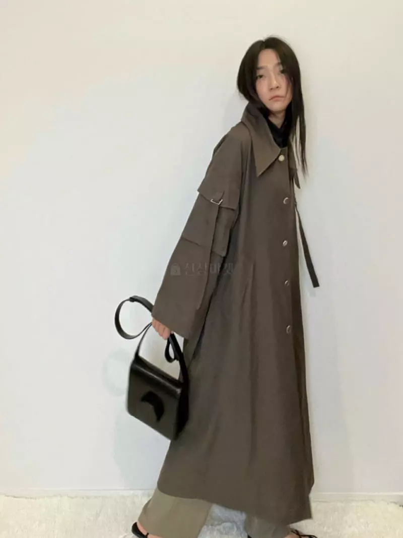 Arr - Korean Women Fashion - #womensfashion - Pocket Coat - 11