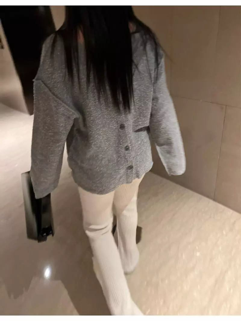 Arr - Korean Women Fashion - #womensfashion - Two Way Cardigan - 10