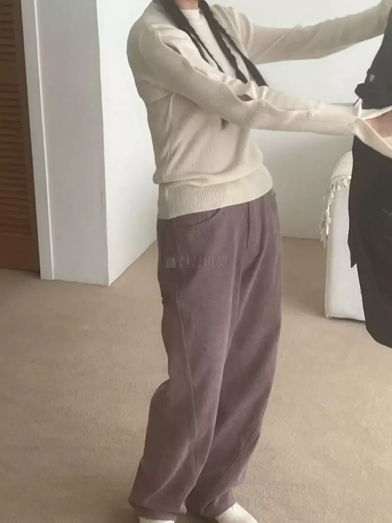 Arr - Korean Women Fashion - #womensfashion - Cash Button Knit Tee - 6