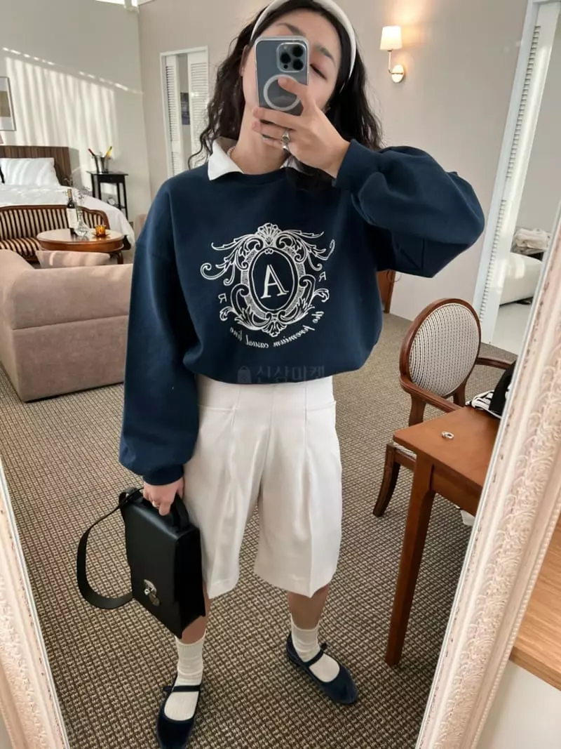 Arr - Korean Women Fashion - #womensfashion - Ar Sweatshirt - 6