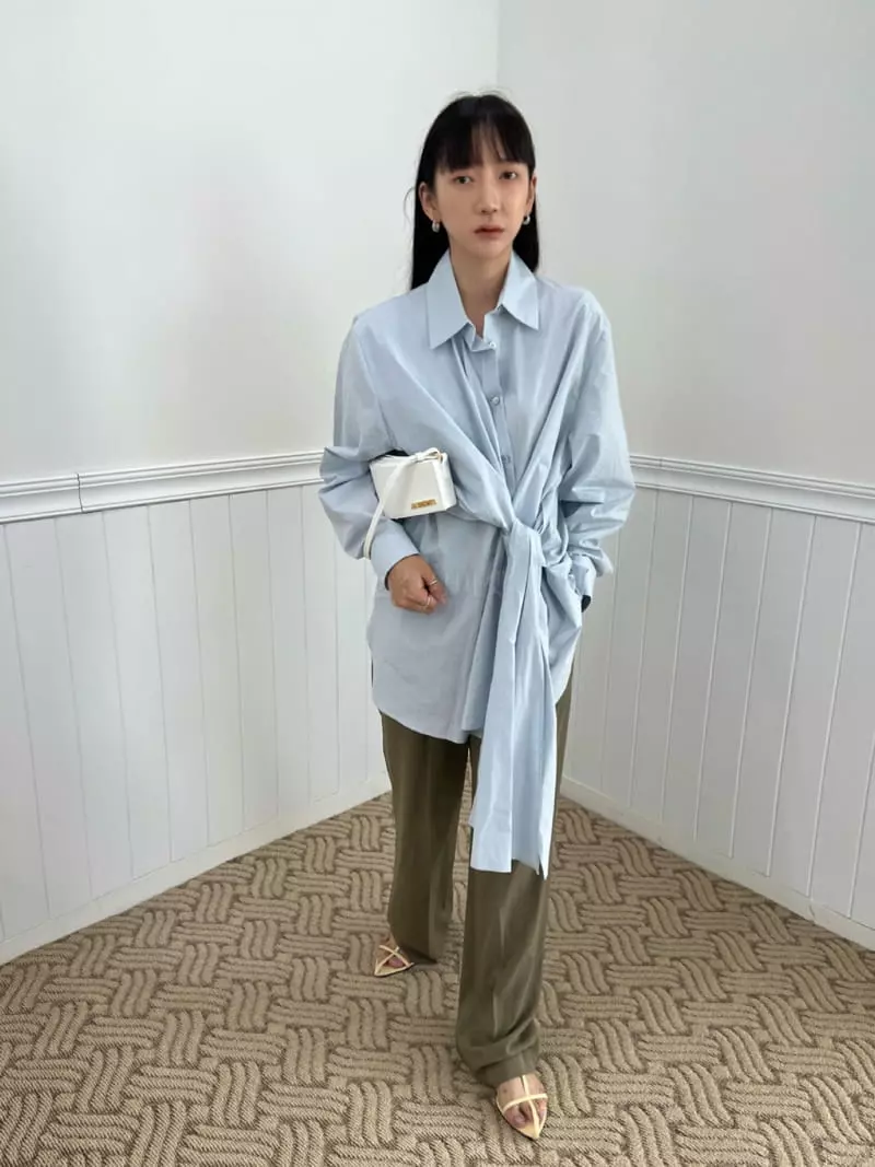 Arr - Korean Women Fashion - #womensfashion - Rope Shirt - 10