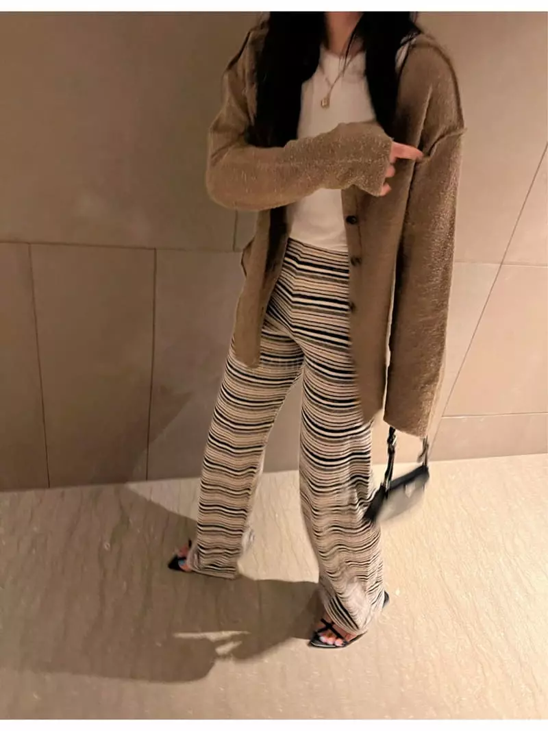 Arr - Korean Women Fashion - #womensfashion - Retro Pants - 7