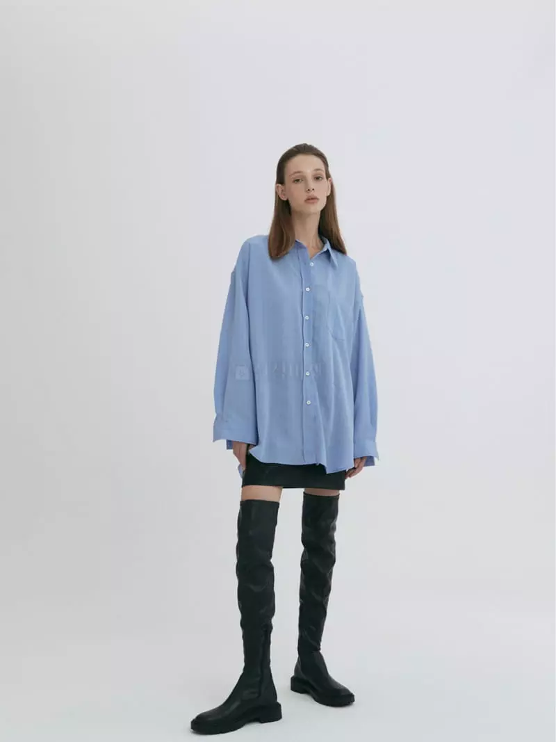 Artisover - Korean Women Fashion - #momslook - Office Stripes Shirt - 2
