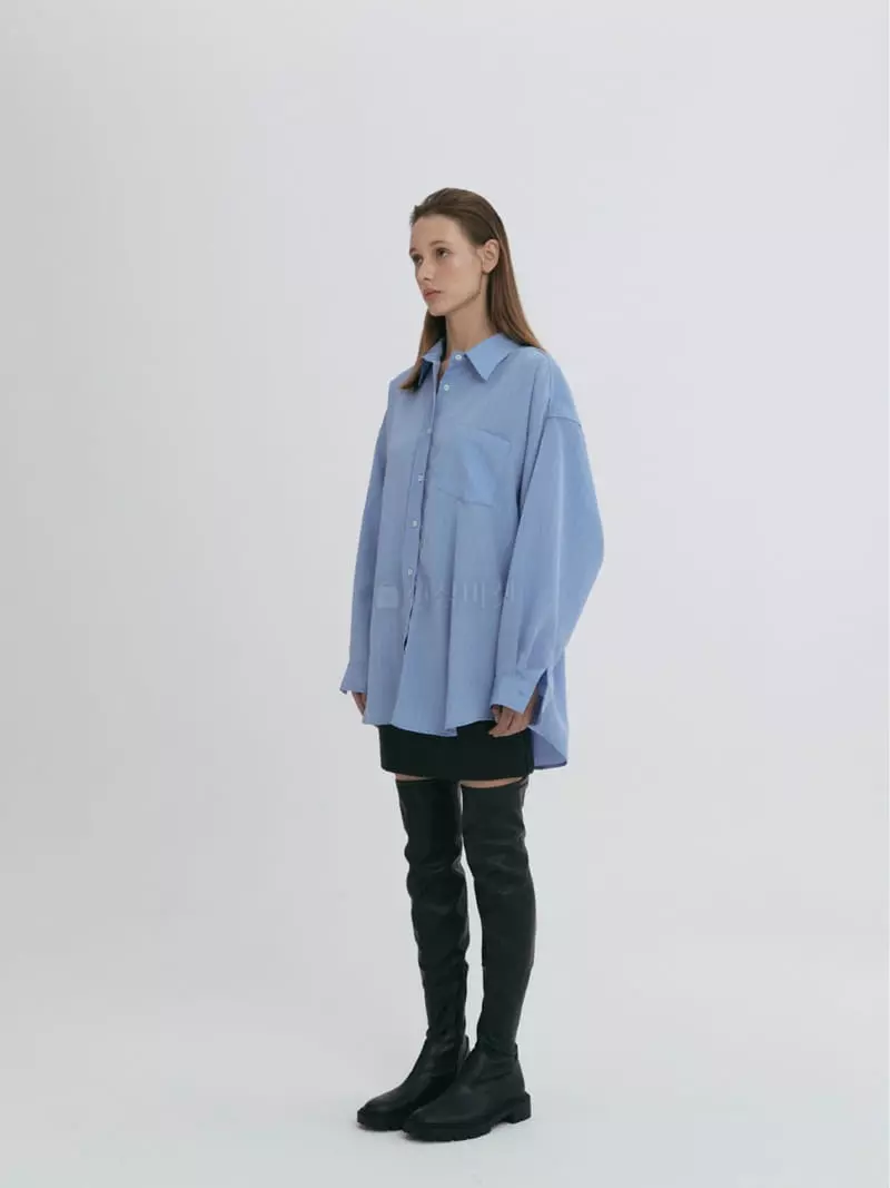 Artisover - Korean Women Fashion - #womensfashion - Office Stripes Shirt - 4