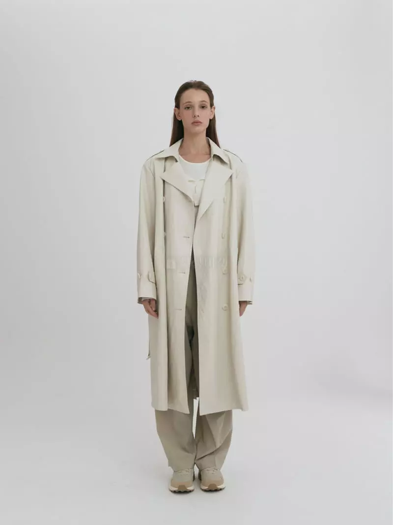 Artisover - Korean Women Fashion - #momslook - Amy Trench Coat - 3