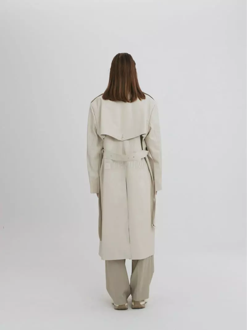 Artisover - Korean Women Fashion - #momslook - Amy Trench Coat - 5