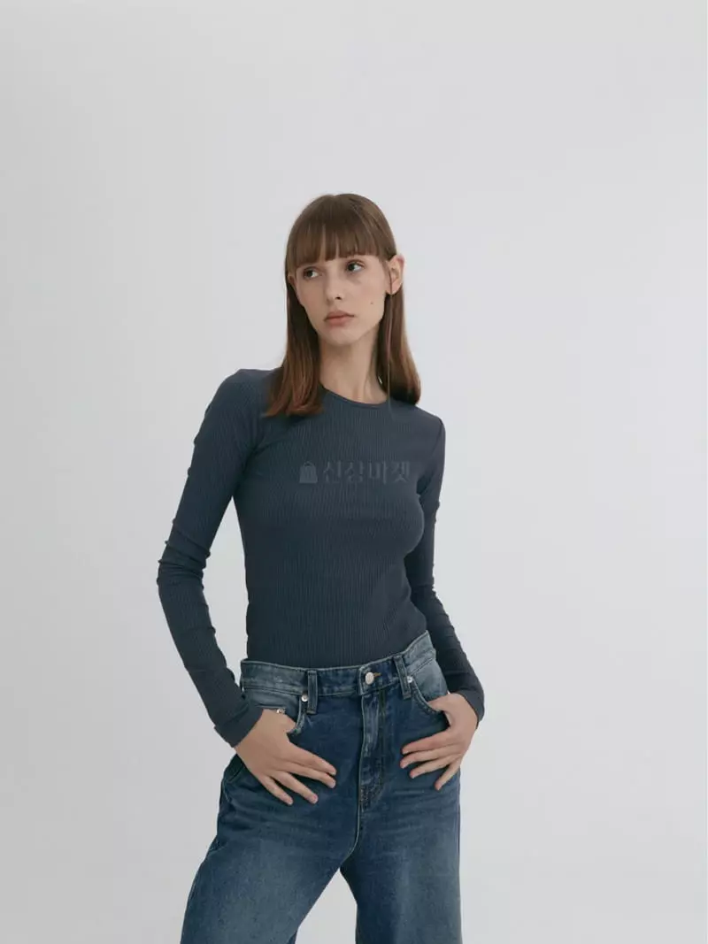 Artisover - Korean Women Fashion - #momslook - Skinny Tee - 2