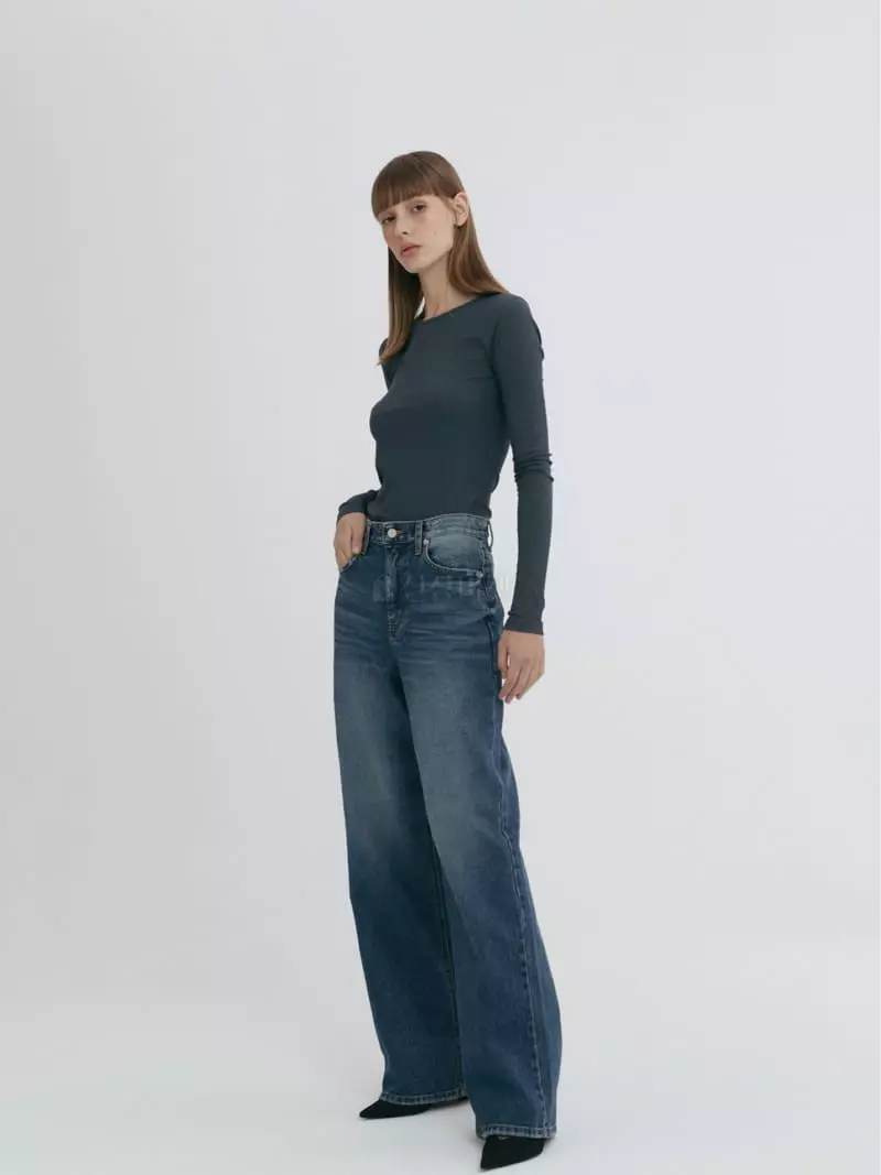 Artisover - Korean Women Fashion - #womensfashion - Skinny Tee - 4