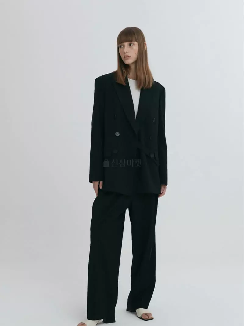 Artisover - Korean Women Fashion - #momslook - Boss Strap Jacket Set - 3