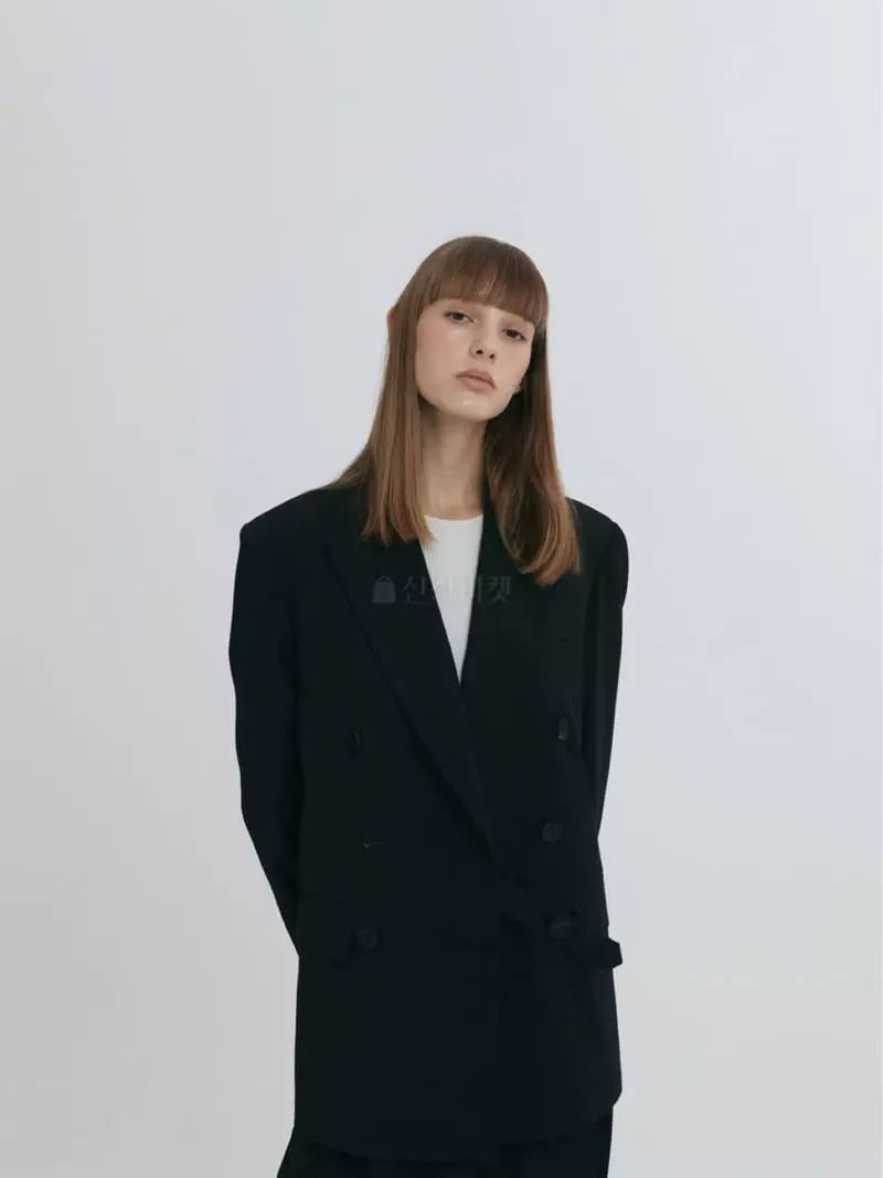 Artisover - Korean Women Fashion - #momslook - Boss Strap Jacket Set - 5