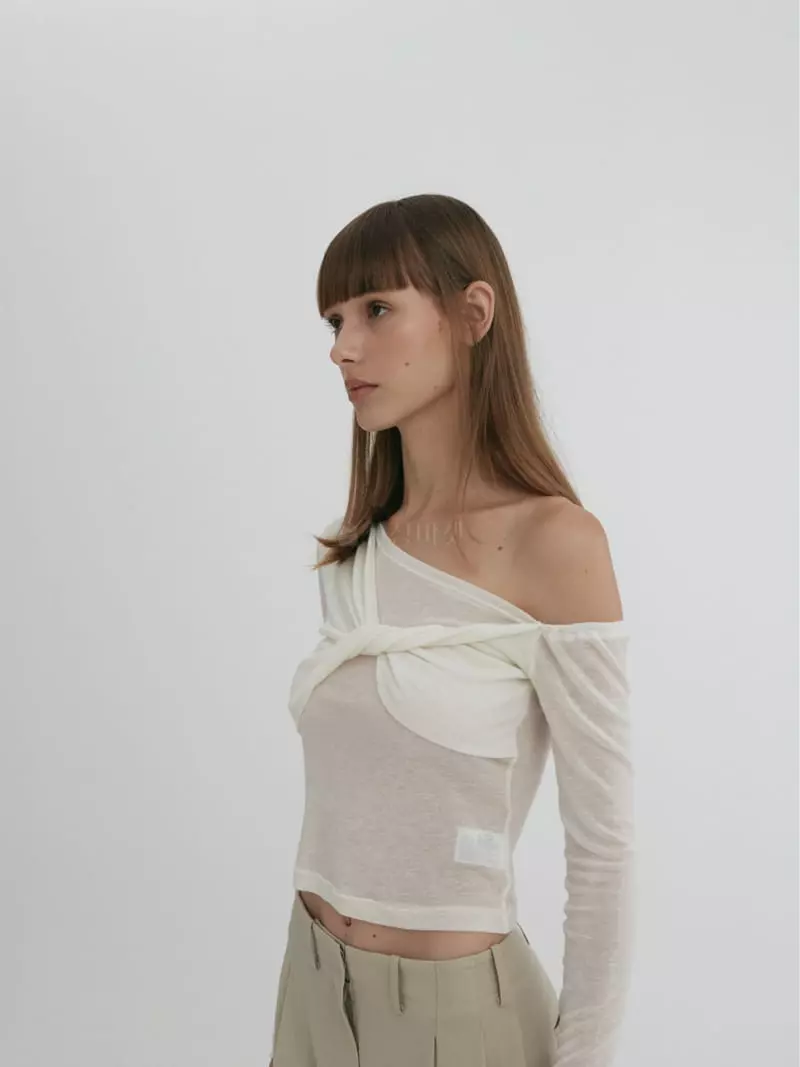Artisover - Korean Women Fashion - #womensfashion - Cash Off Tee - 2