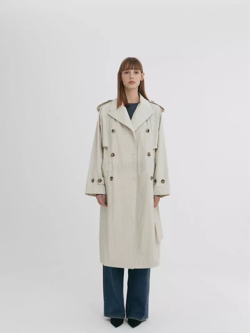 Artisover - Korean Women Fashion - #momslook - Wind Trench Coat - 4