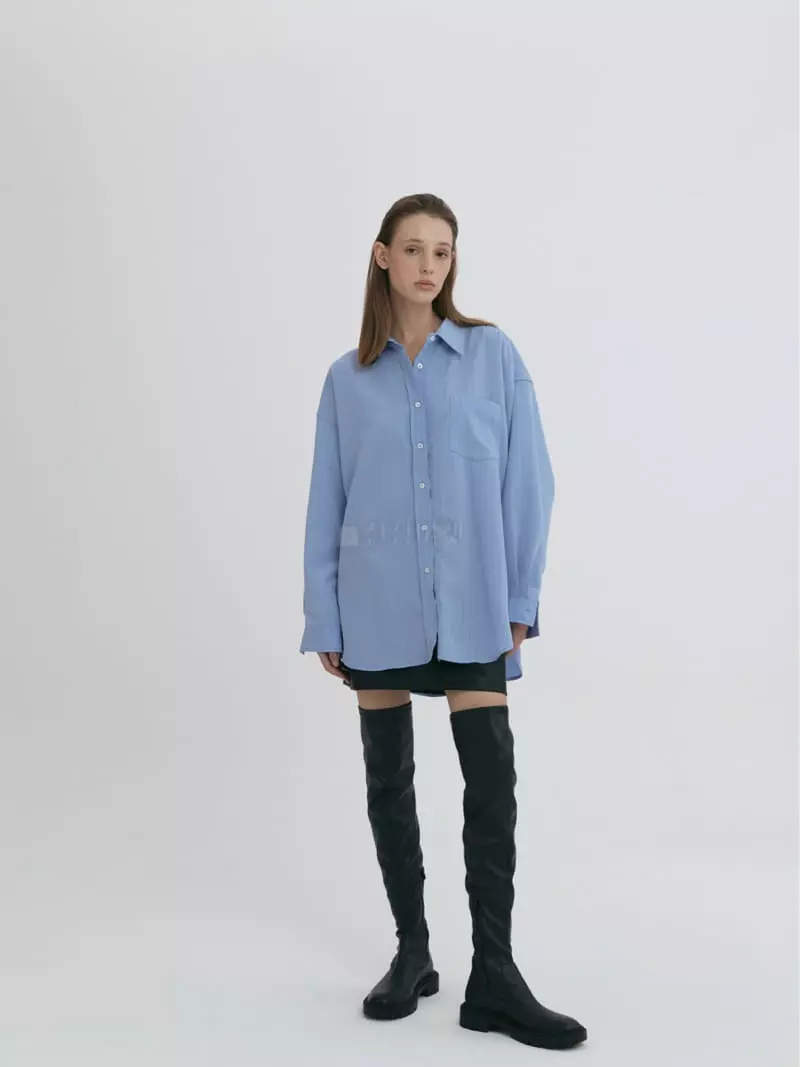 Artisover - Korean Women Fashion - #womensfashion - Office Stripes Shirt - 3