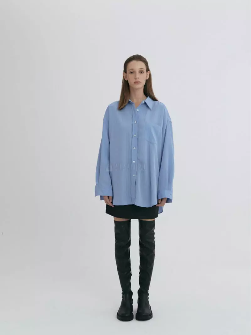 Artisover - Korean Women Fashion - #womensfashion - Office Stripes Shirt - 5