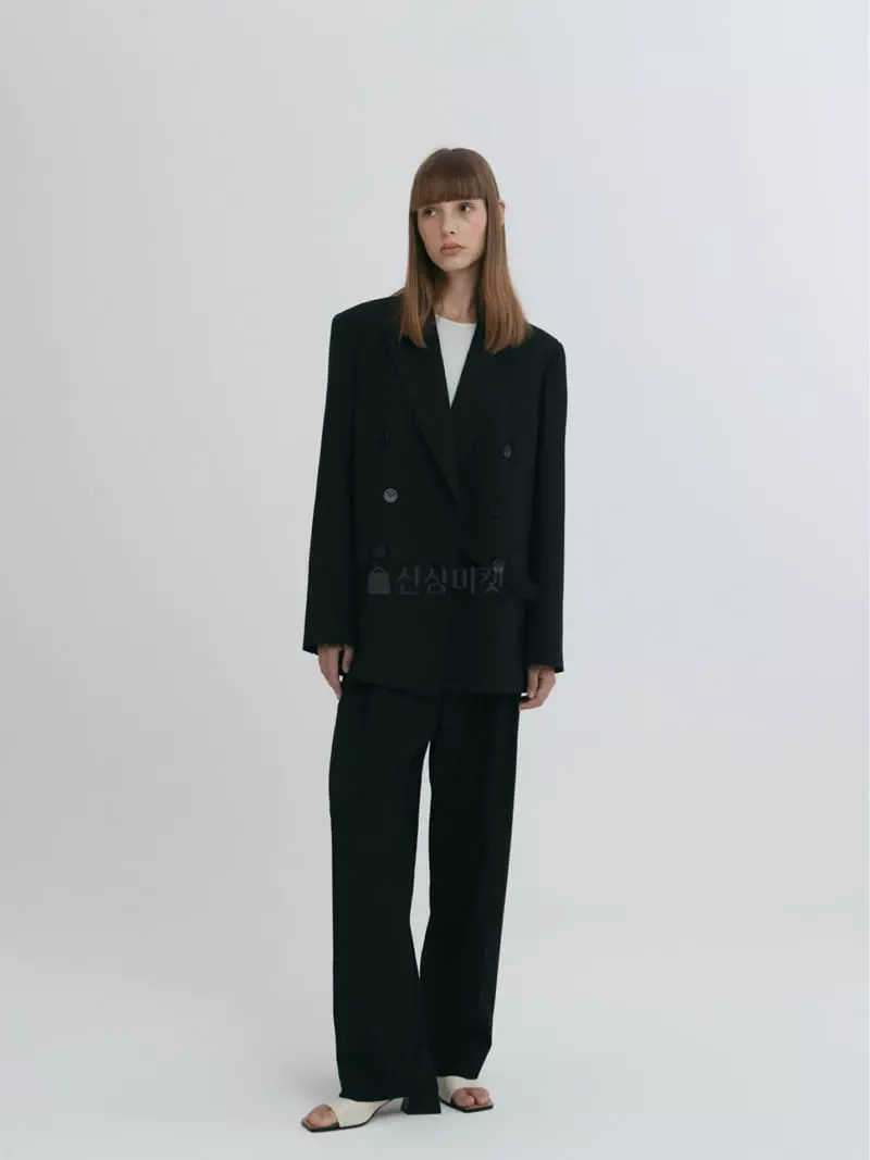 Artisover - Korean Women Fashion - #momslook - Boss Strap Jacket Set - 4