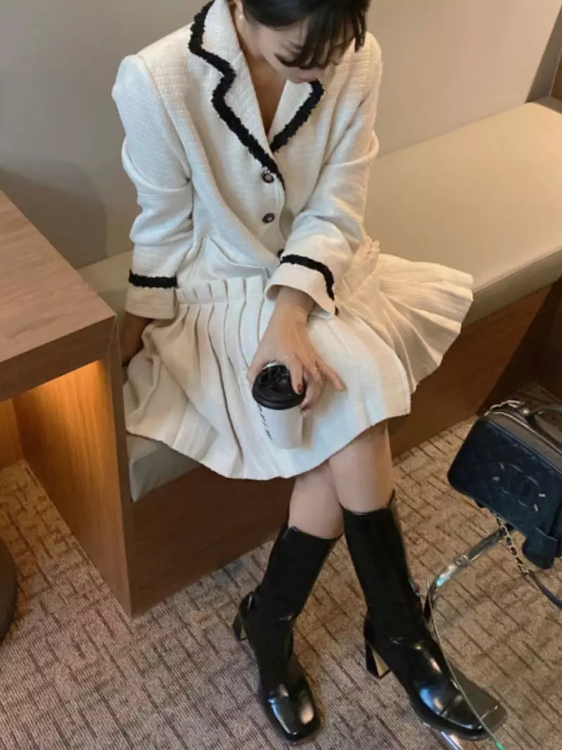 As Thought - Korean Women Fashion - #momslook - Twid One-piece