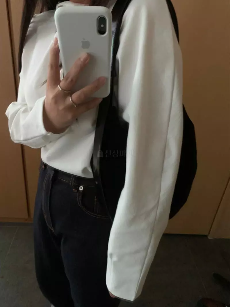 As Thought - Korean Women Fashion - #momslook - Turnning Tee - 8