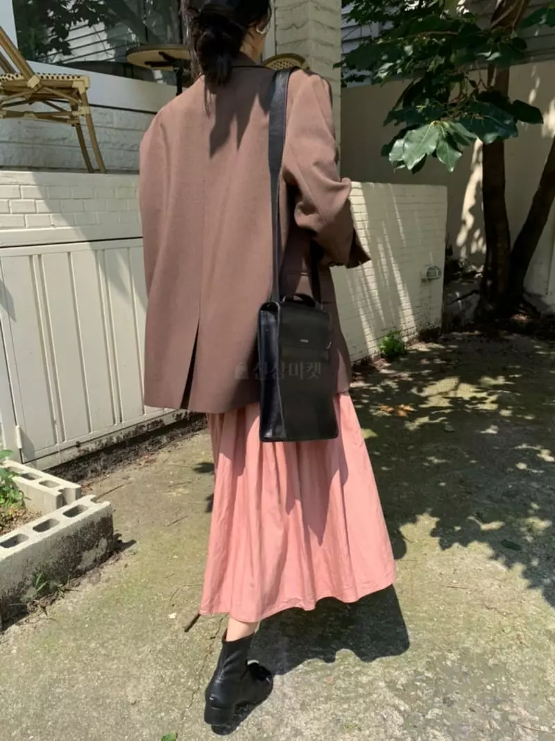 As Thought - Korean Women Fashion - #momslook - Classic Over Jacket - 7