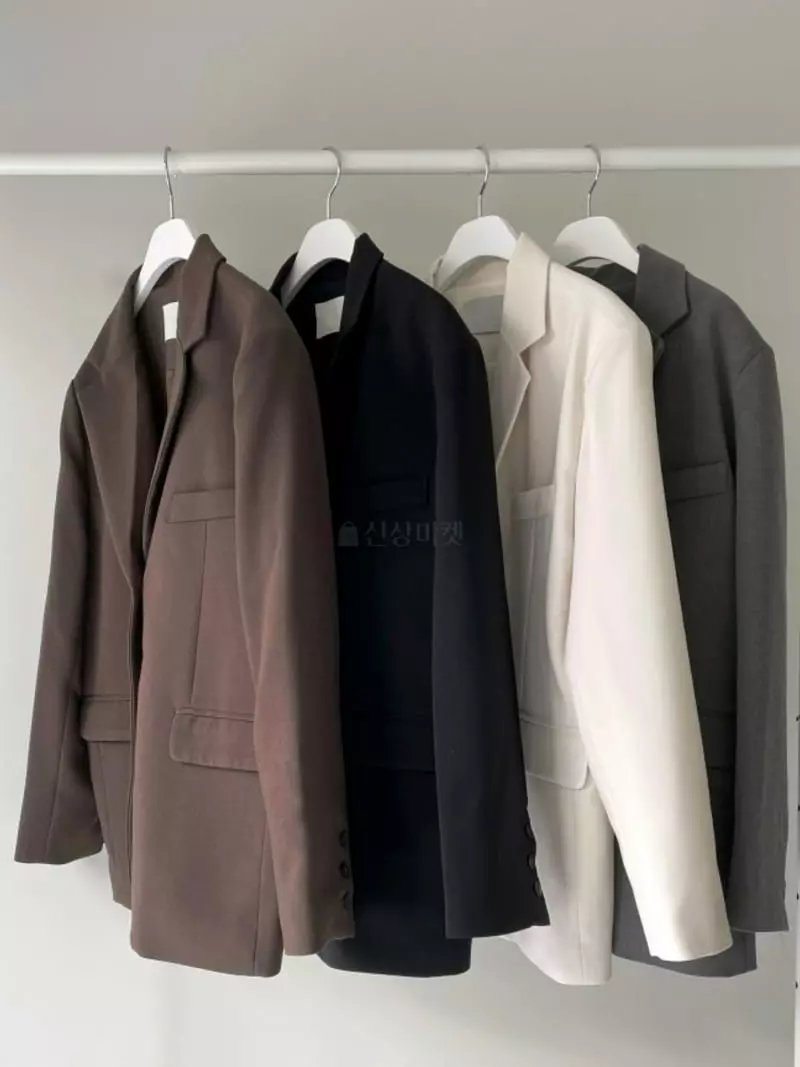 As Thought - Korean Women Fashion - #momslook - Classic Over Jacket - 9
