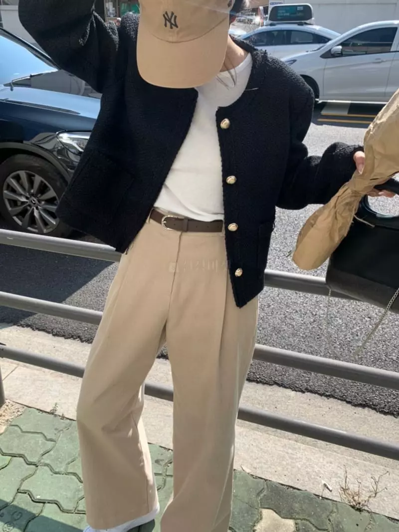 As Thought - Korean Women Fashion - #momslook - Color Corduroy Pants - 6