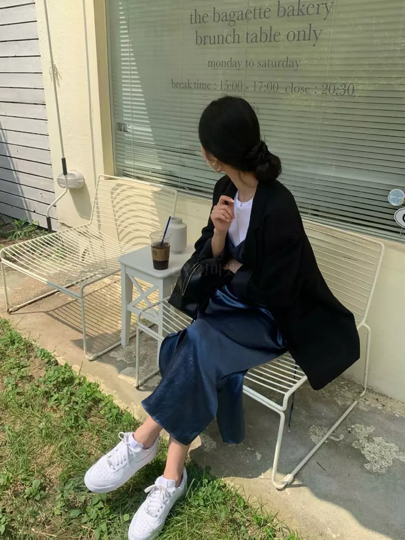 As Thought - Korean Women Fashion - #momslook - Err Logn One-piece - 9