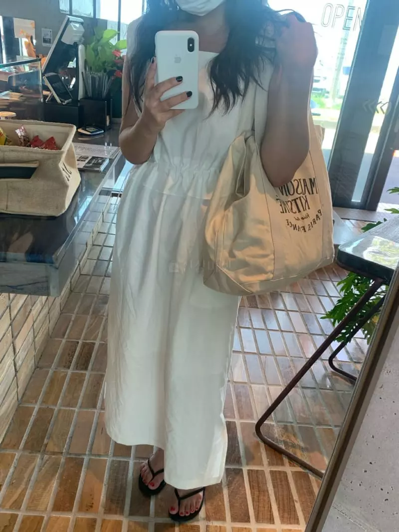 As Thought - Korean Women Fashion - #momslook - Bonny String One-piece