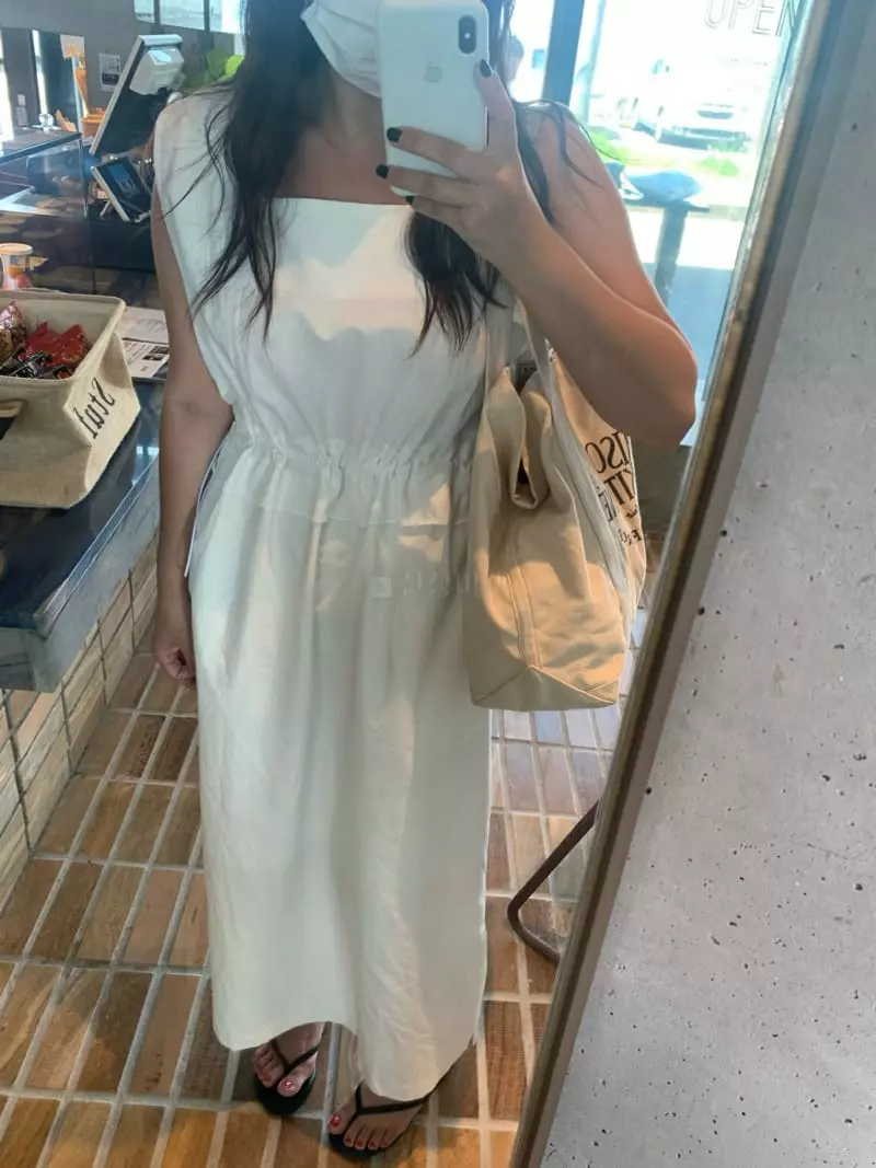 As Thought - Korean Women Fashion - #momslook - Bonny String One-piece - 5