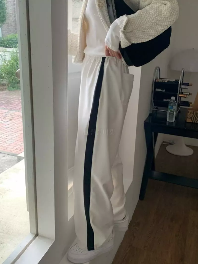 As Thought - Korean Women Fashion - #momslook - Color Two Way Pants - 7