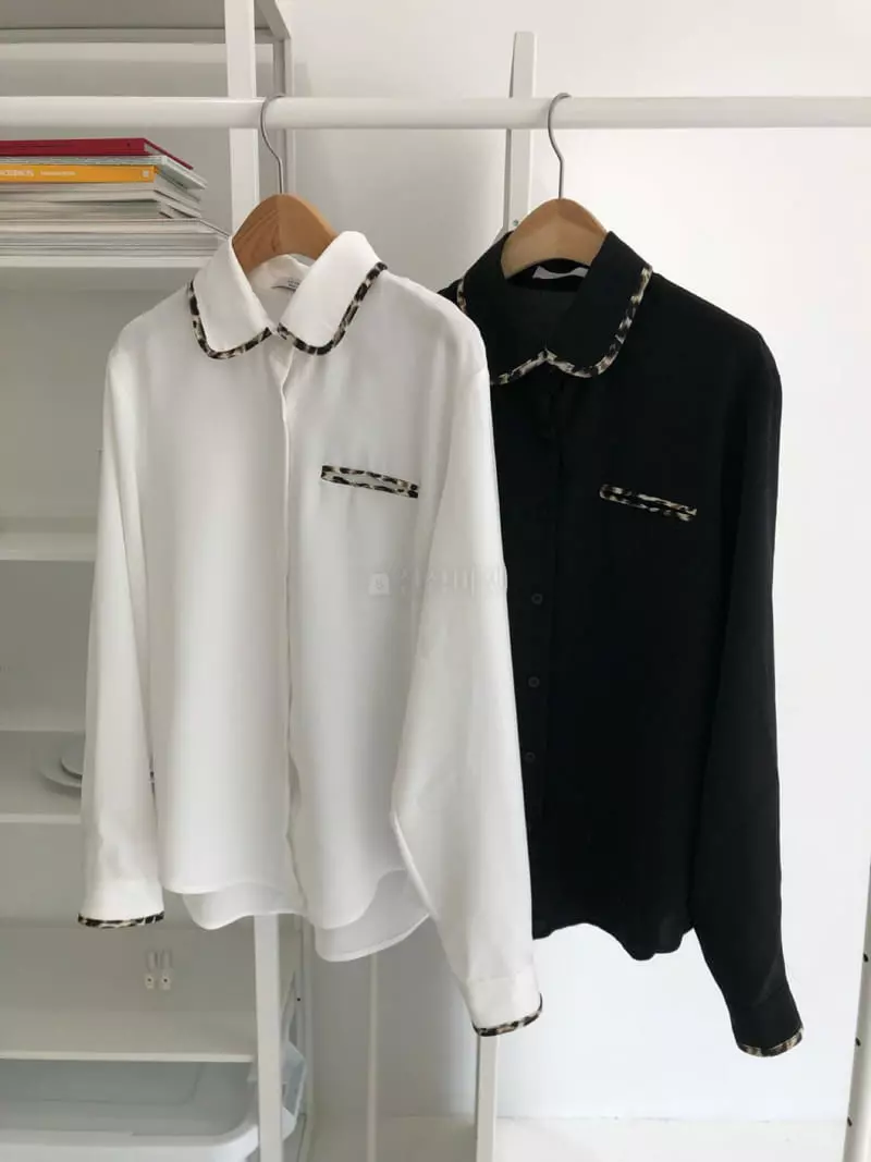 As Thought - Korean Women Fashion - #womensfashion - Color Blouse - 4