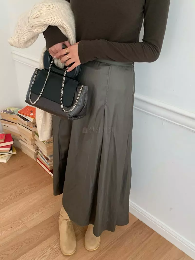 As Thought - Korean Women Fashion - #momslook - Mood Whole Skirt - 2