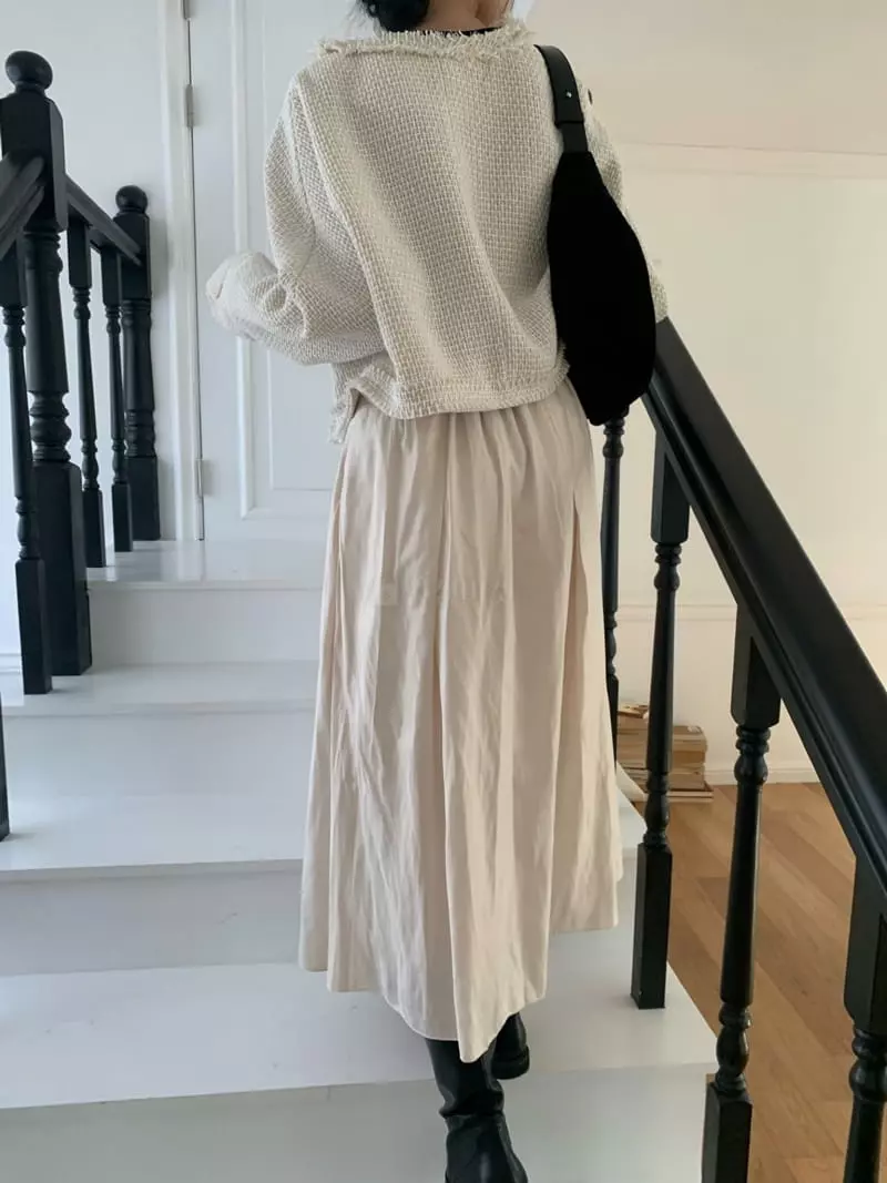 As Thought - Korean Women Fashion - #momslook - Mood Whole Skirt - 8