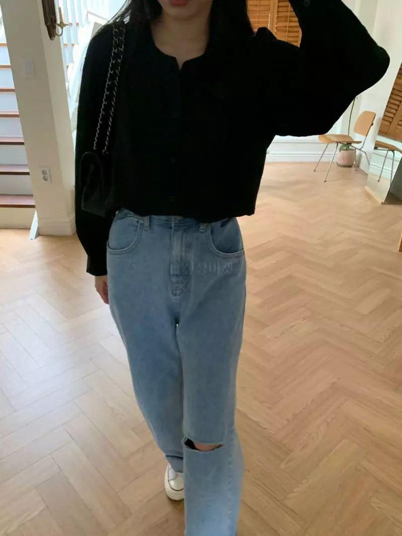 As Thought - Korean Women Fashion - #momslook - Mos Round Blouse - 5