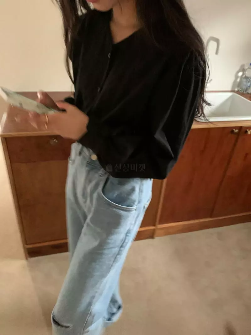 As Thought - Korean Women Fashion - #momslook - Rose Frill Blouse - 2