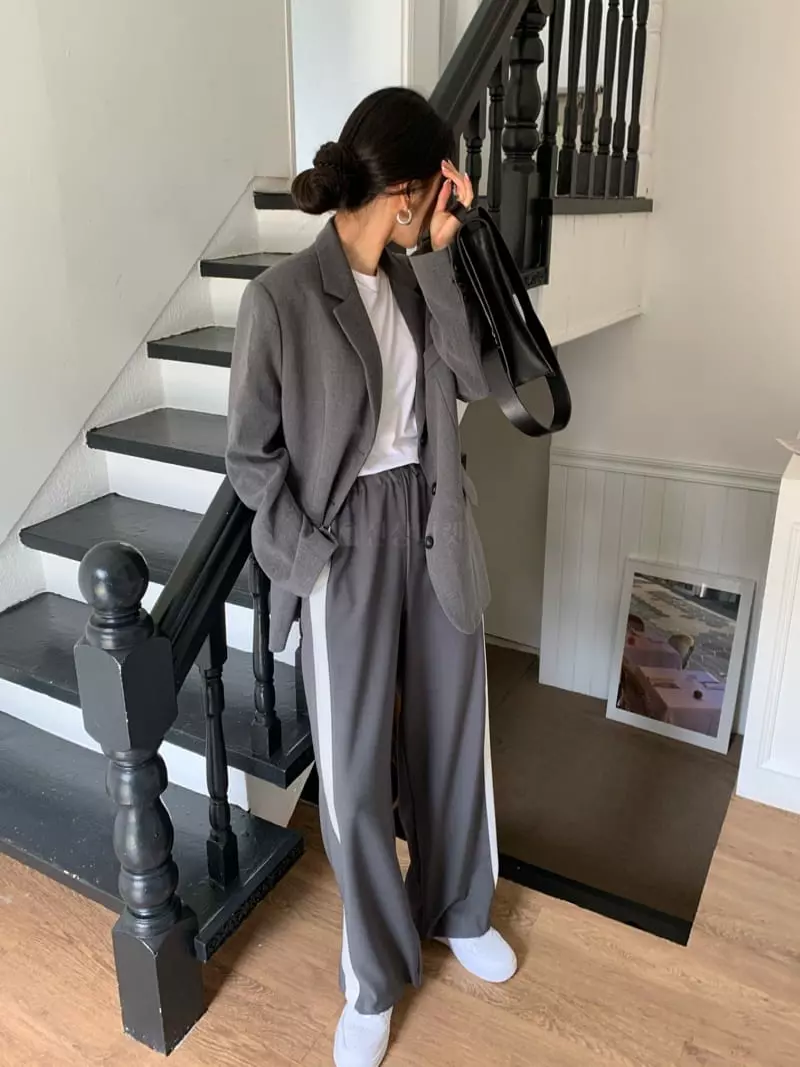 As Thought - Korean Women Fashion - #vintagekidsstyle - Track Pants - 4