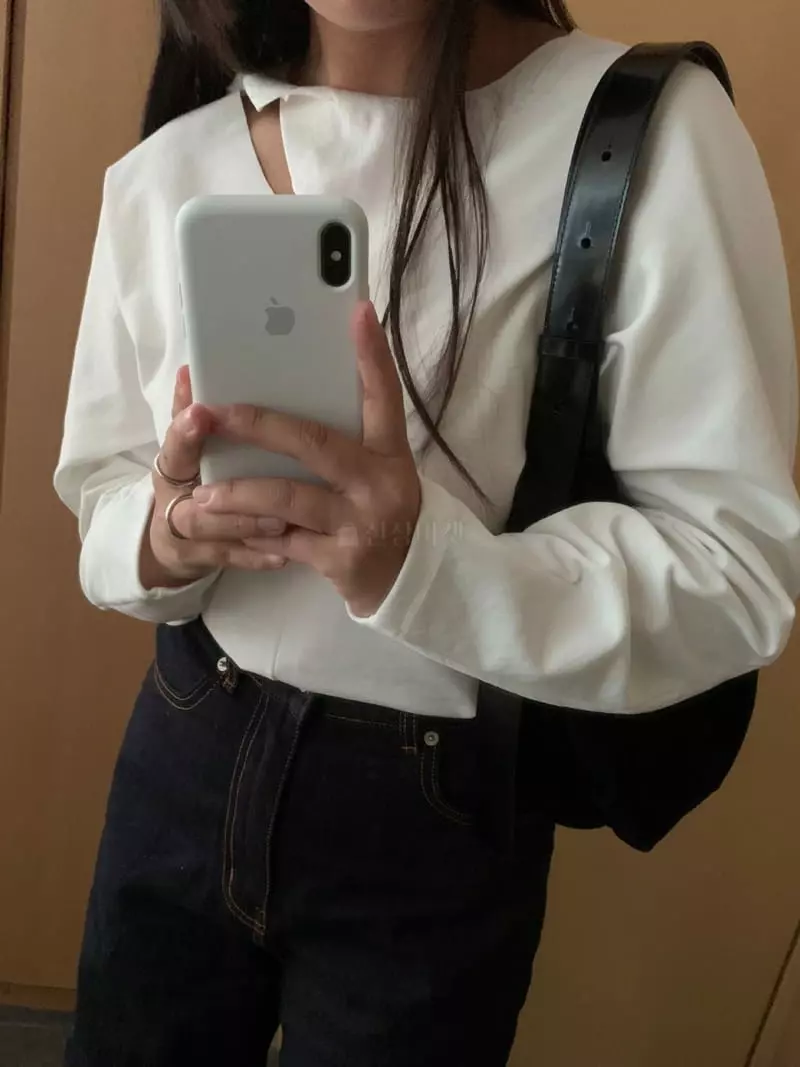 As Thought - Korean Women Fashion - #pursuepretty - Turnning Tee - 2