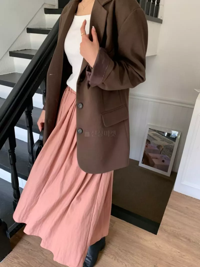 As Thought - Korean Women Fashion - #pursuepretty - Classic Over Jacket