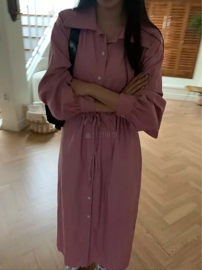 As Thought - Korean Women Fashion - #restrostyle - Paul Two Way One-piece - 9