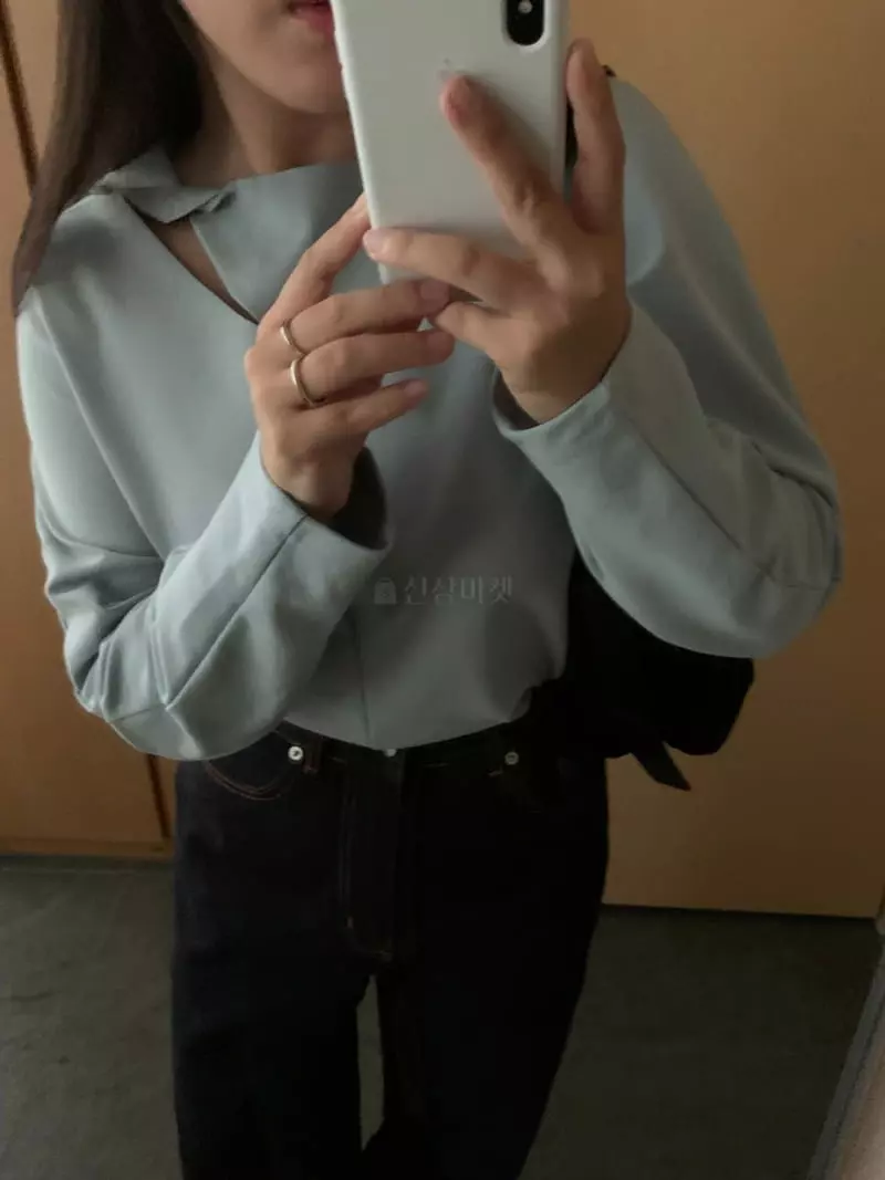 As Thought - Korean Women Fashion - #restrostyle - Turnning Tee - 3
