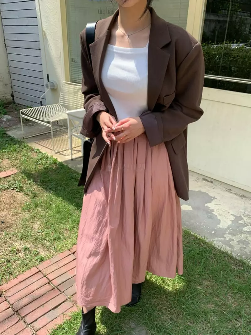 As Thought - Korean Women Fashion - #restrostyle - Garden Whole Skirt - 2