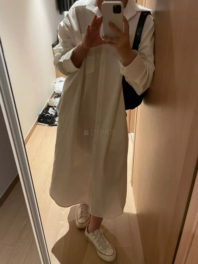 As Thought - Korean Women Fashion - #romanticstyle - Shirt One-piece
