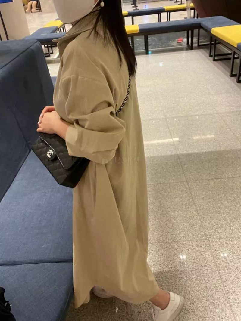 As Thought - Korean Women Fashion - #shopsmall - Shirt One-piece - 2