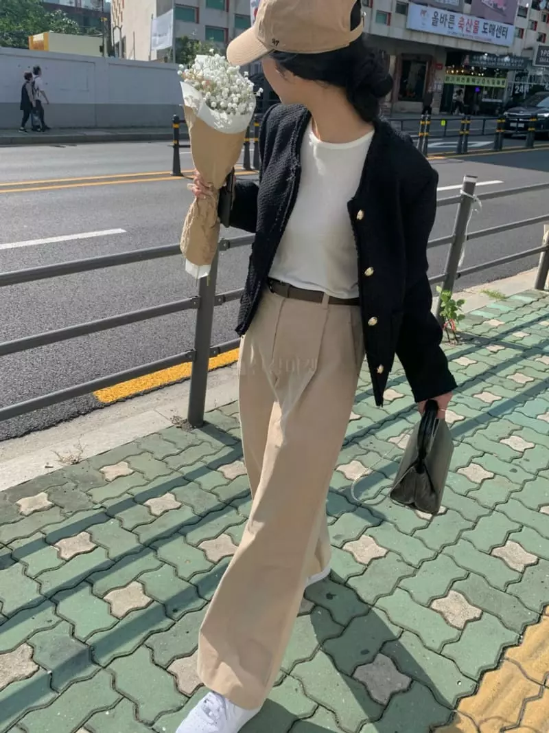 As Thought - Korean Women Fashion - #shopsmall - Lala Twid Jacket - 8