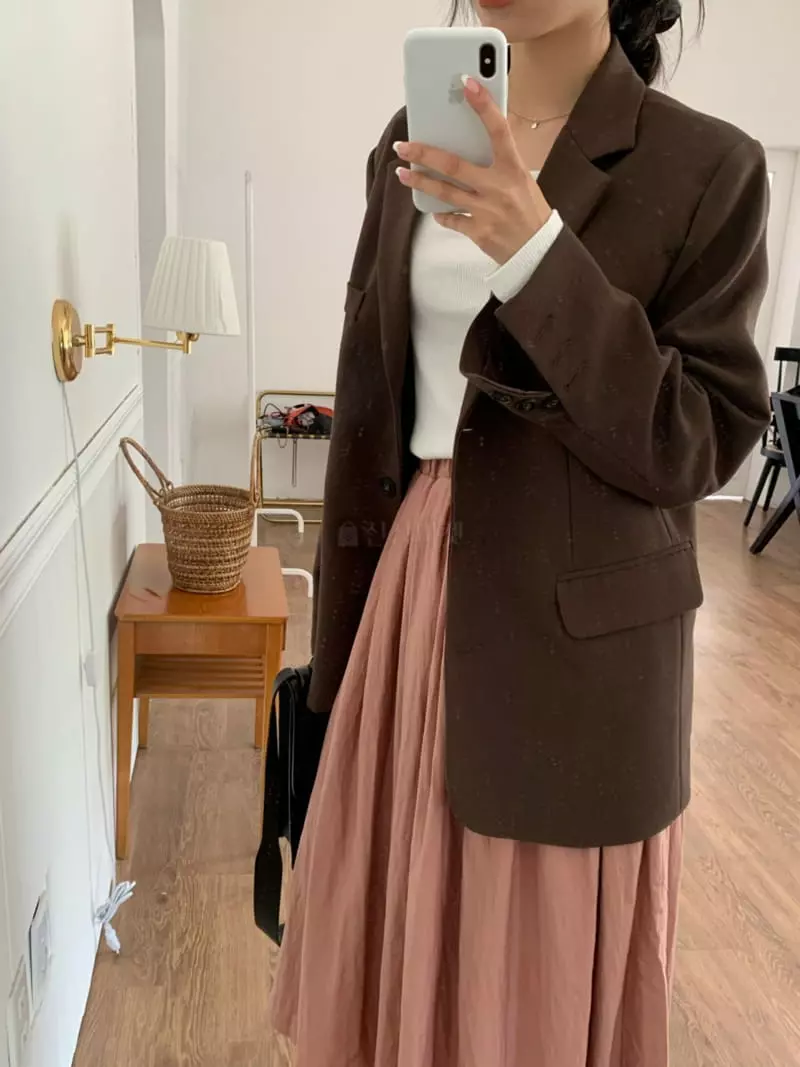 As Thought - Korean Women Fashion - #romanticstyle - Garden Whole Skirt - 4