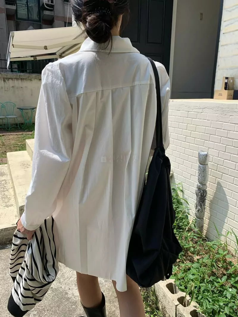 As Thought - Korean Women Fashion - #shopsmall - Wrinkle One-piece - 4